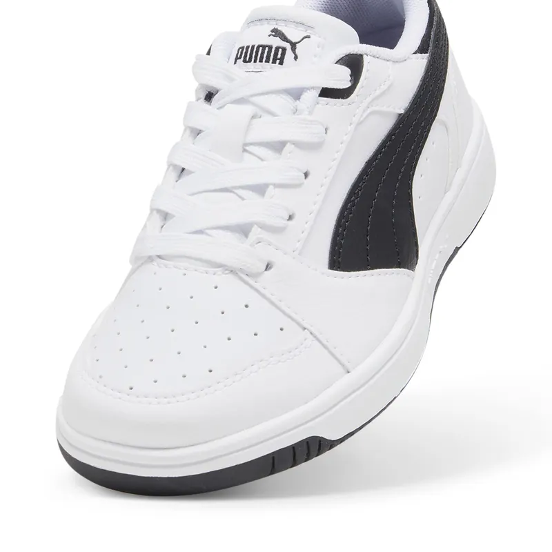 Puma Rebound V6 Lo “Puma White / Puma Black / Puma Black” (393834_02)