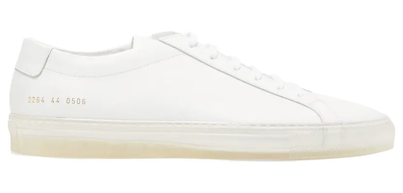 Common Projects Original Achilles White Translucent Sole