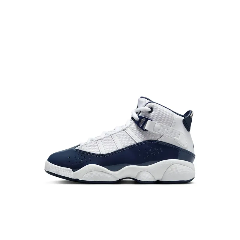 Jordan 6 Rings White Midnight Navy (323432-124)