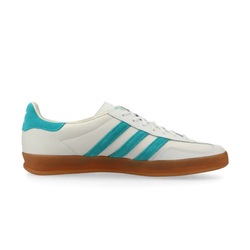 adidas Gazelle Indoor “Amalfi Days” (chalk white / hi-res aqua / gum) – JI2583