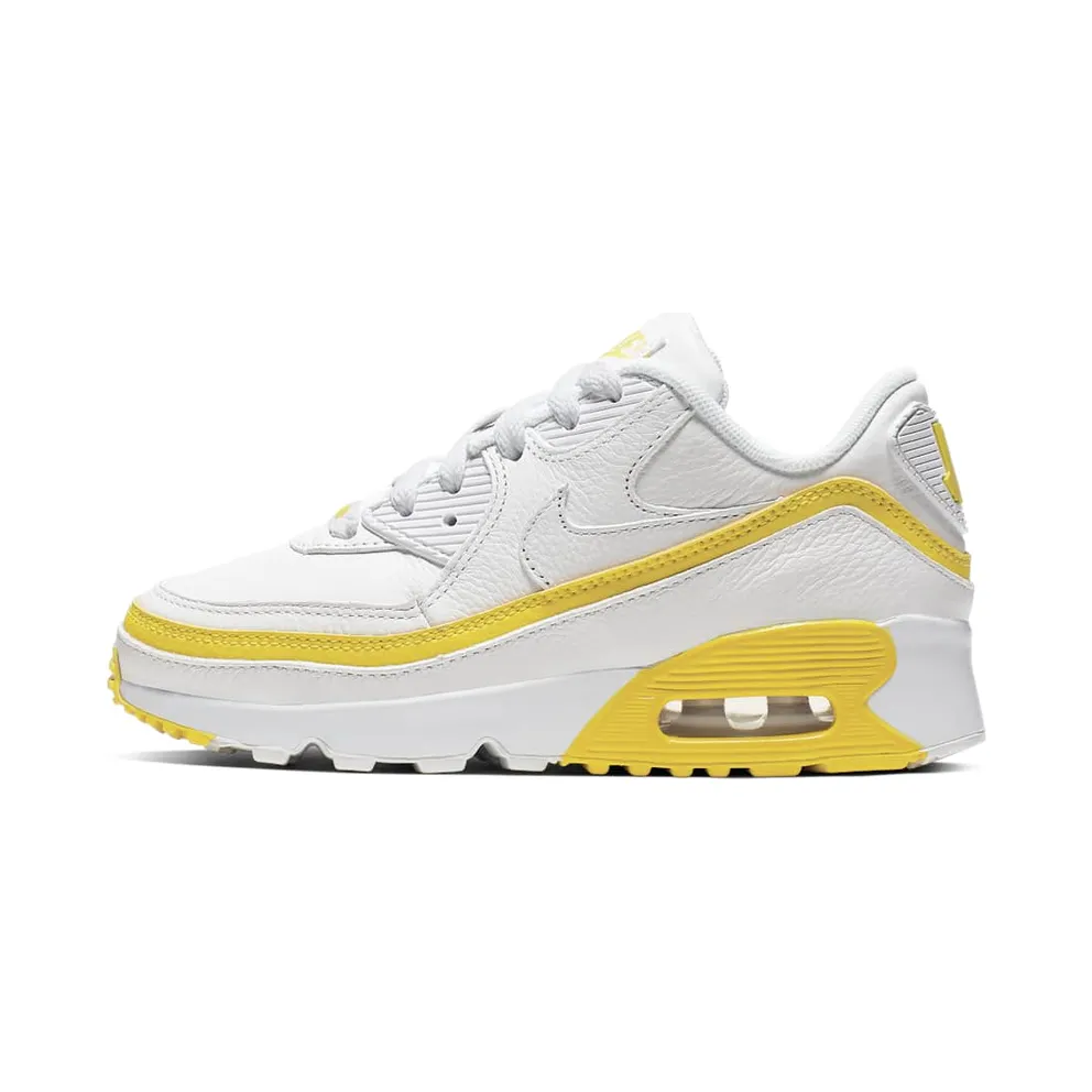 Nike Air Max 90 Undefeated White Opti Yellow (PS) White/Opti Yellow (CQ4616-101)