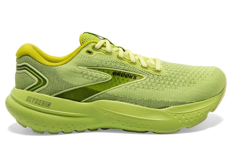 Brooks Glycerin 21 Lovebird Pale Yellow Lime (110419-1D-366)