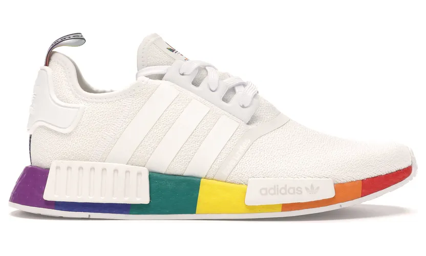 Adidas NMD_R1 ‘Pride’ Cloud White/Cloud White/Cloud White (FY9024)