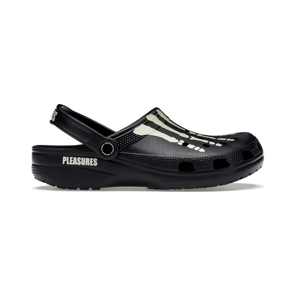Crocs Classic Clog Pleasures Skeleton Black Glow (208267-001)