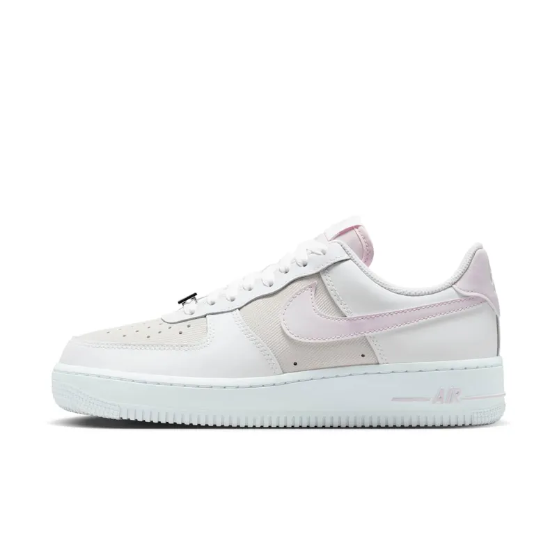 Nike Air Force 1 white/bleached lilac metallic silver (IV4721-100)