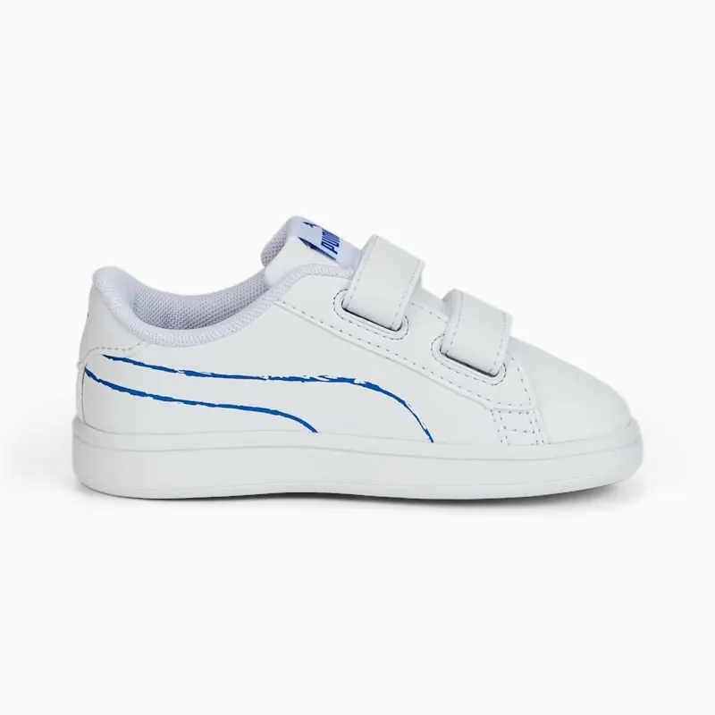 Puma Smash v2 Home School Black/Blue/Green (38620102)