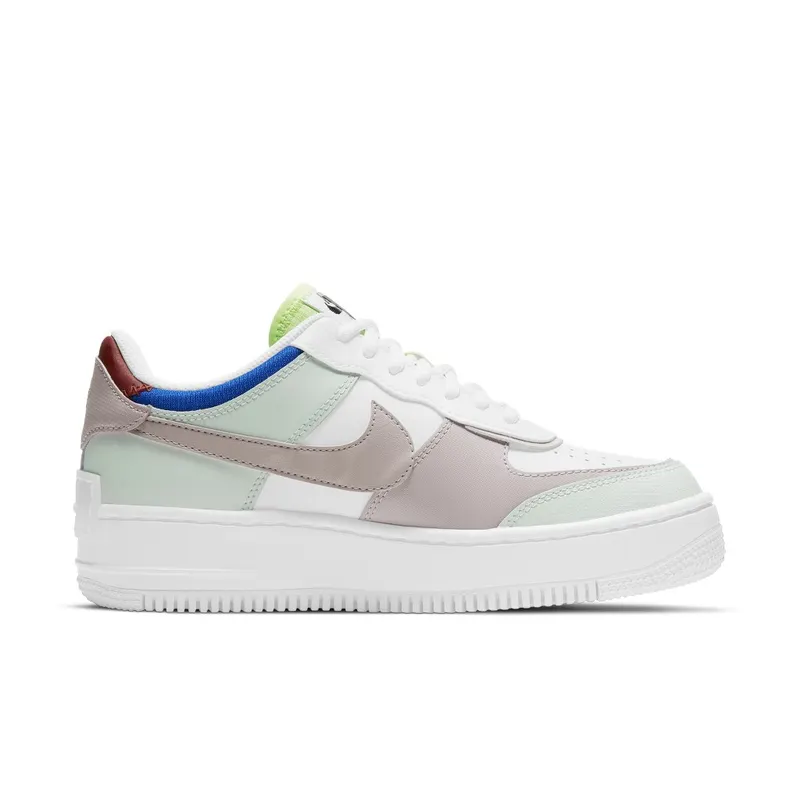 Nike Air Force 1 Shadow Pixel – “Barely Green / White / Platinum Violet / Black” (CV8480-300)