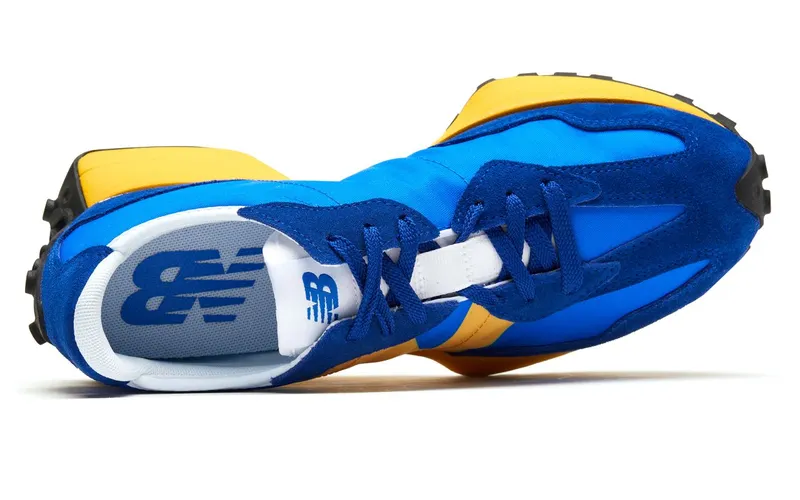 New Balance 327 Blue Yellow (2020) (MS327CLB)