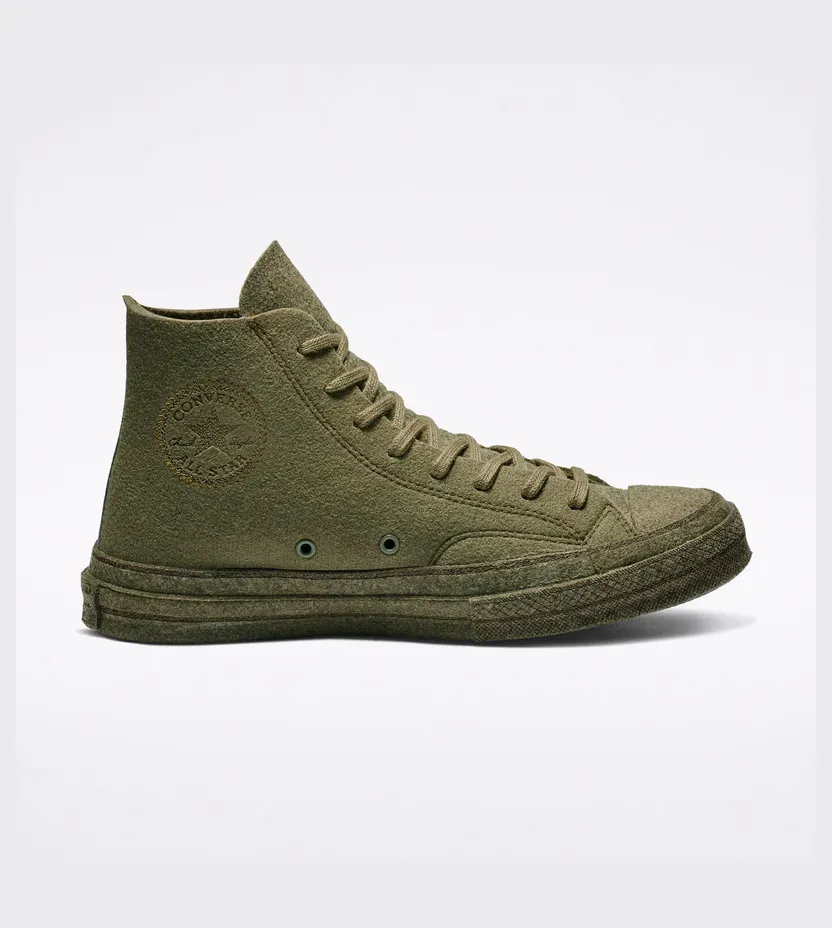Converse J.W. Anderson x Chuck 70 Hi Top ‘Felt’ Tarmac/Stone Grey/Black (162954C)