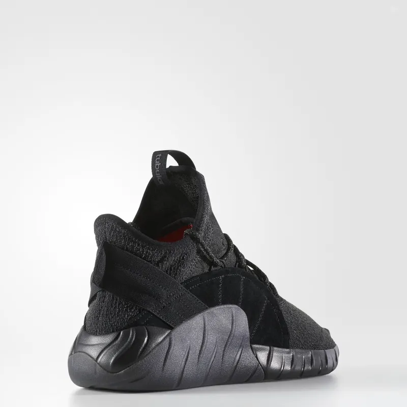 adidas Tubular Rise Triple Black Core Black/Core Black/Core Red (BY3557)