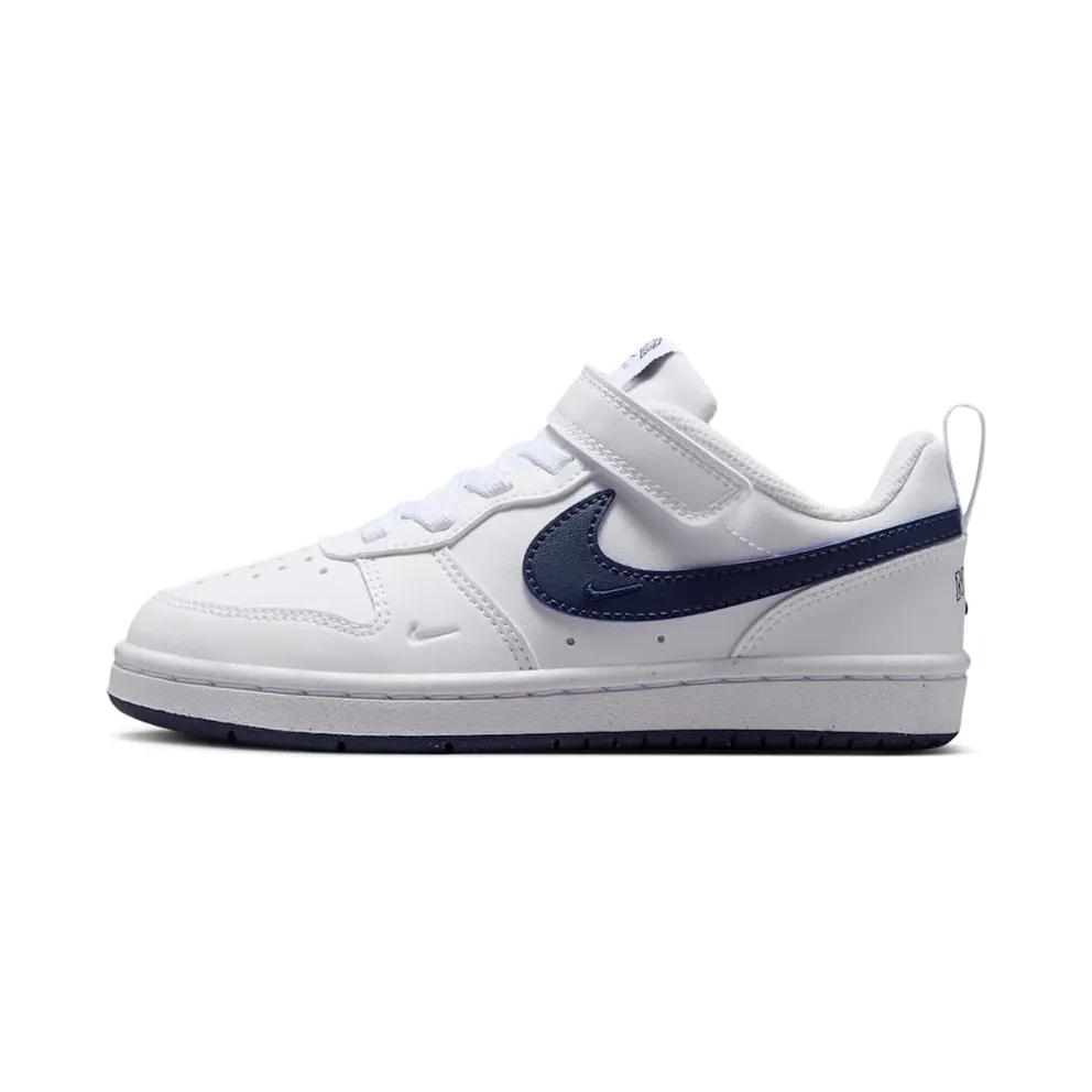 Nike Court Borough Low PS ‘White Midnight Navy’