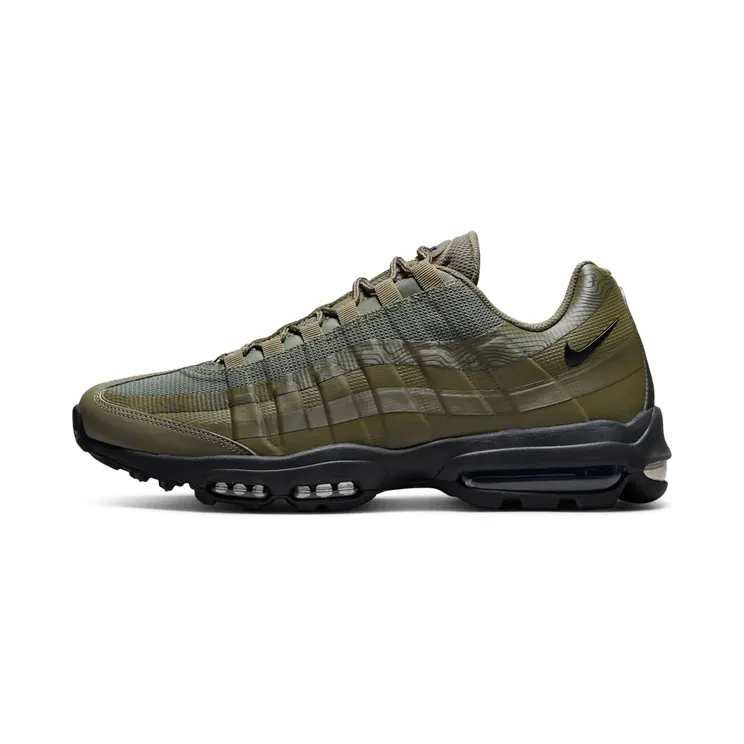 Nike Air Max 95 Ultra “Medium Olive / Sequoia / Night Forest / Black” (DR0295-200)