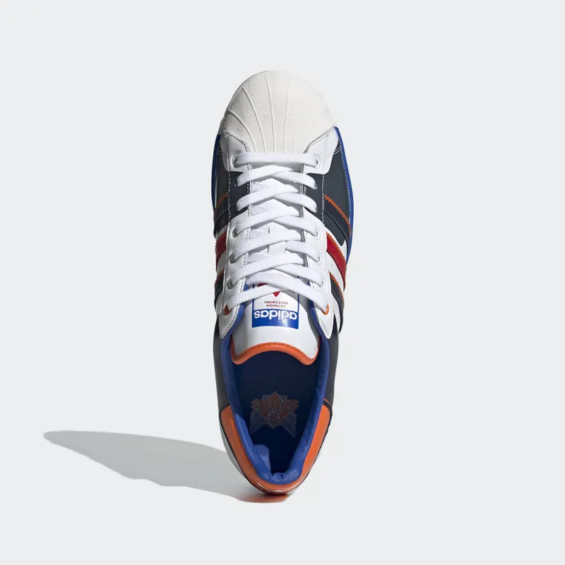 adidas Superstar Starting Five Cloud White/Blue/Scarlet (FW8153)
