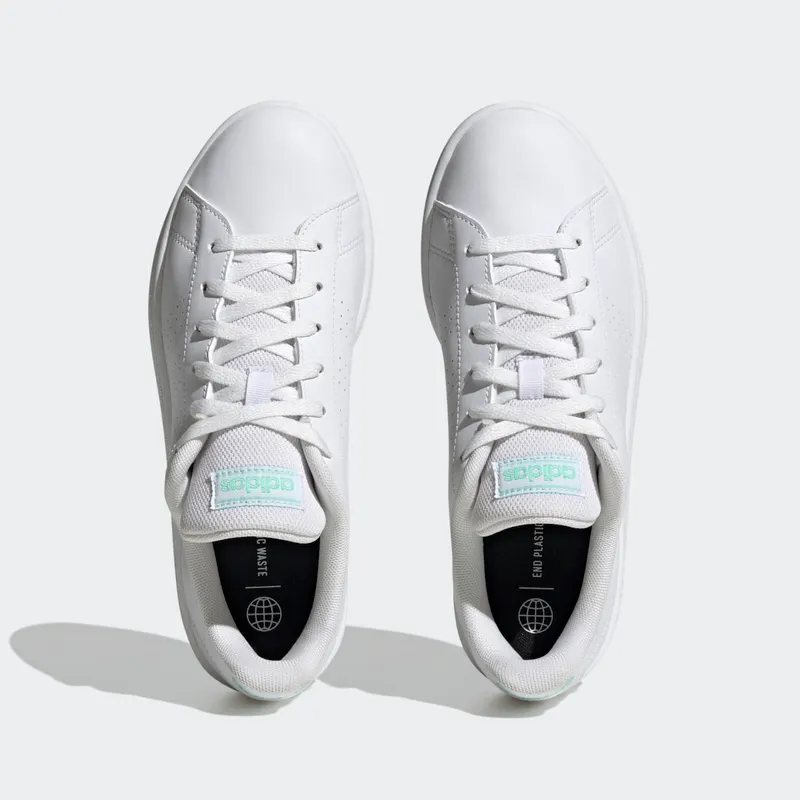 Adidas Advantage Base Court Lifestyle Cloud White / Cloud White / Pulse Mint (HP9386)