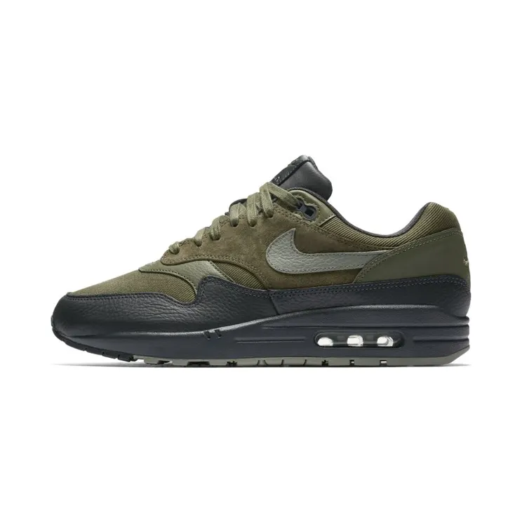 Nike Air Max 1 Premium “Medium Olive / Anthracite / Dark Stucco” (875844-201)