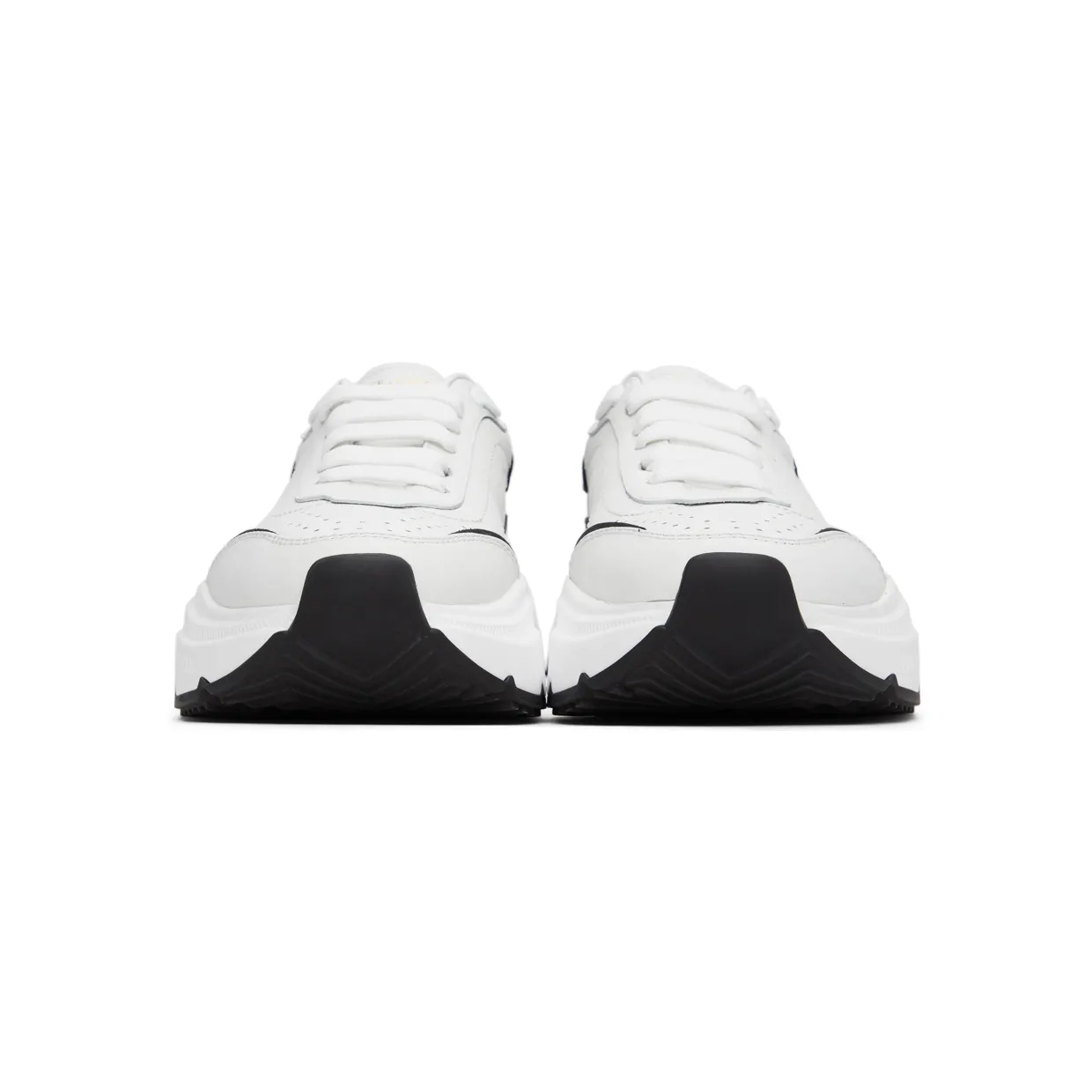 Dolce & Gabbana White & Black Daymaster Sneakers (CK1791 AX589) (2)