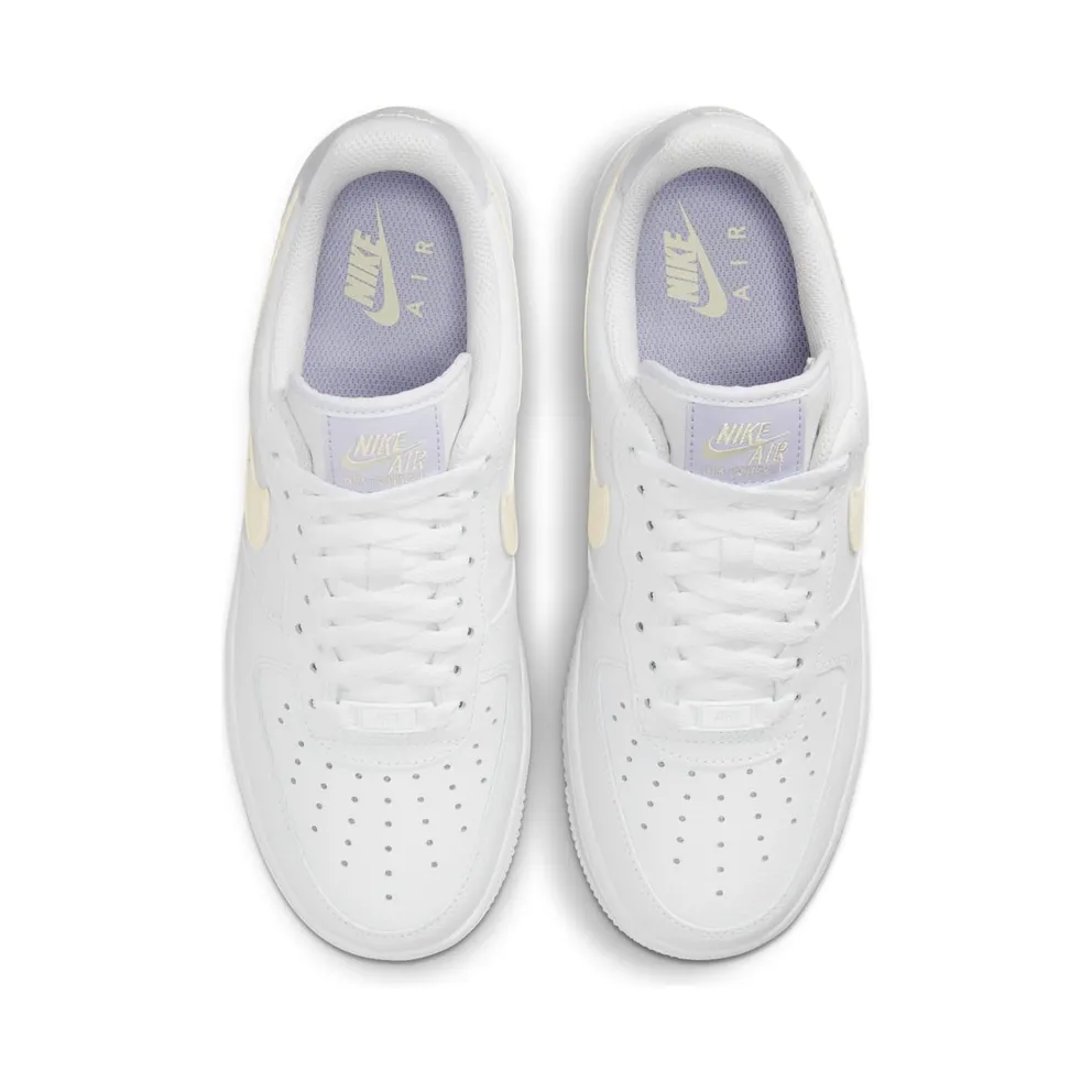 Nike Air Force 1 Low ’07 “White / Oxygen Purple / Coconut Milk” (FN3501-100)