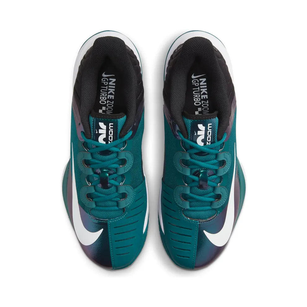 NikeCourt Air Zoom GP Turbo Hardcourt “Dark Teal Green / Black / Green Glow / White” (CK7513-324)
