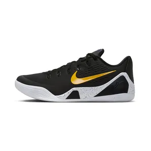 Nike Kobe 9 EM TB Lakers Away “Black / White / University Gold” (IH1401-002)