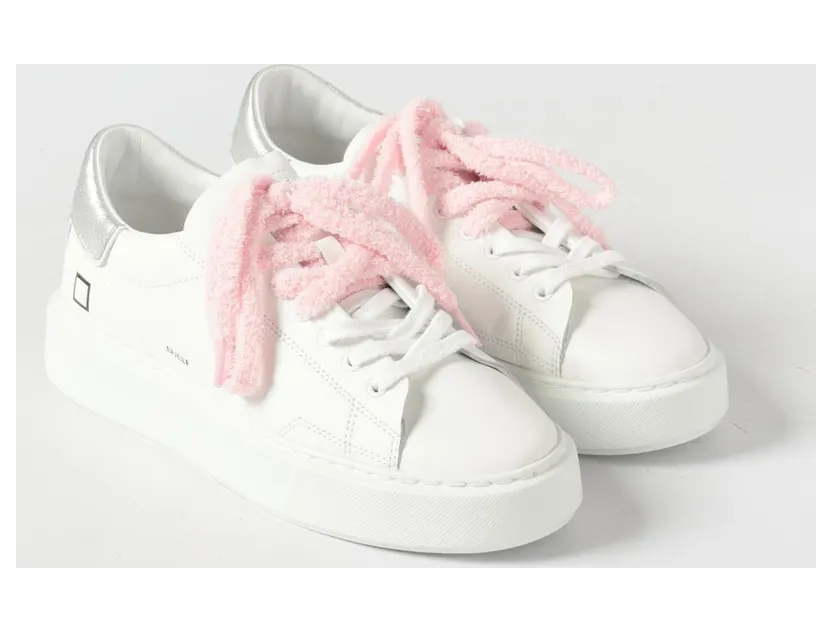 D.A.T.E D. A.T. E. Leather Sfera Sneakers Silver (W441SFCAWS)