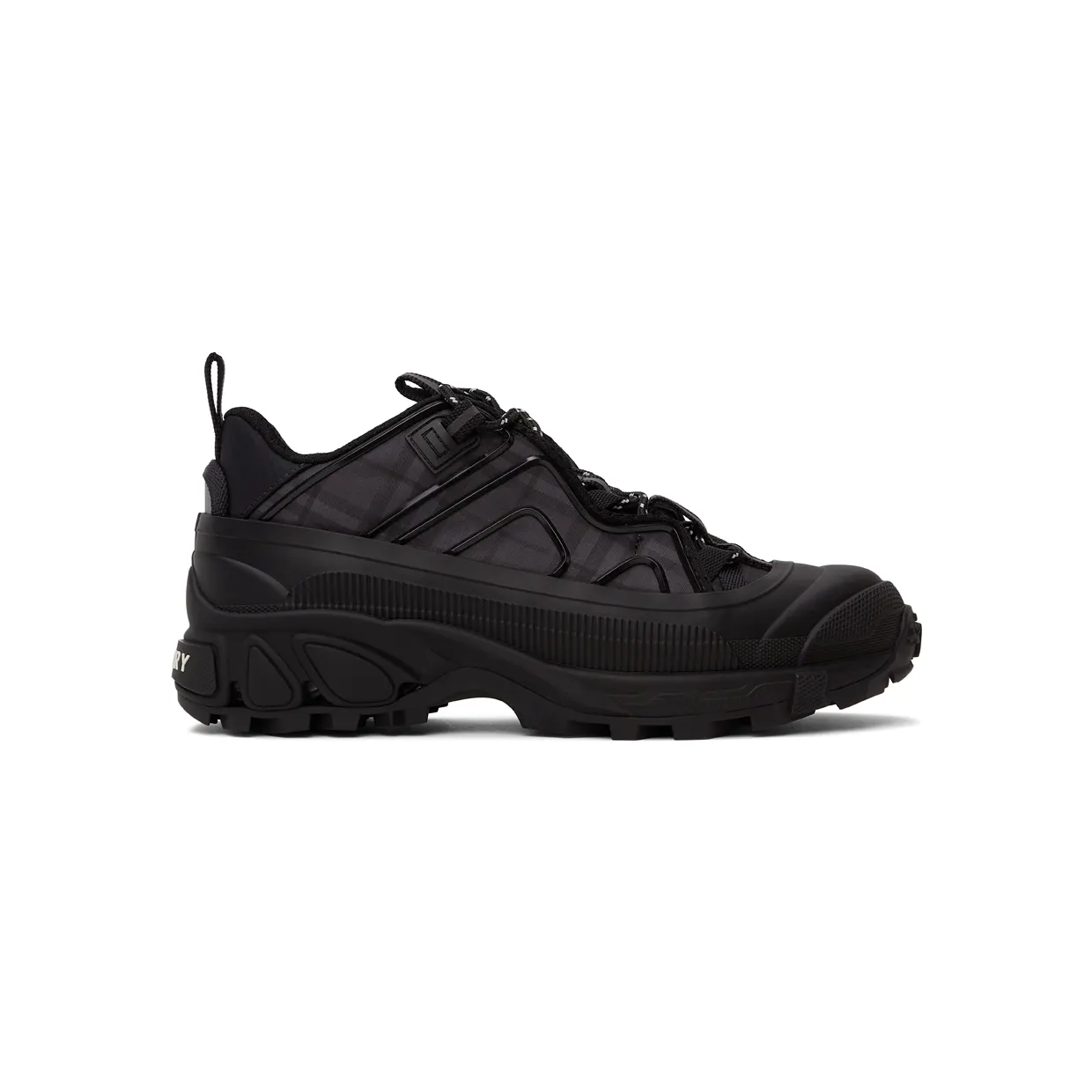 Burberry Black Check Technical Arthur Sneakers (8042584)