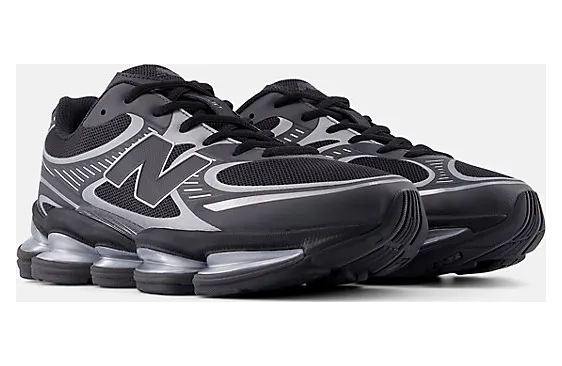New Balance Abzorb 2000 “Black-Silver”: Y2K-techniek in draagbaar zwart (4)