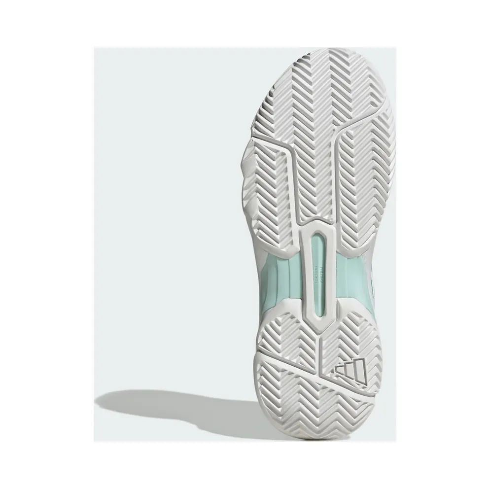 adidas Courtjam Control 3 Tennis “Halo Mint / Cloud White / Silver Metallic” (KJ1904)