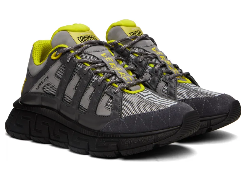 Versace Gray Trigreca Sneakers (DSU8094 1A04984) (4)