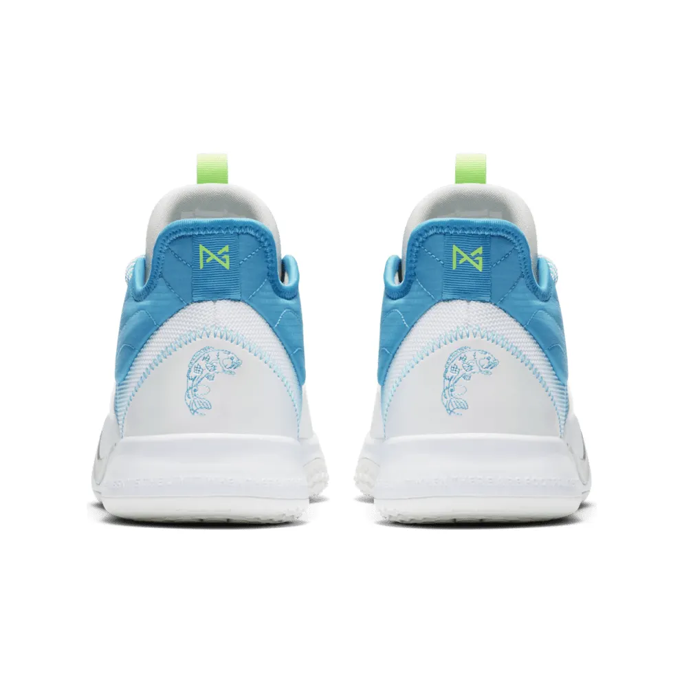 Nike PG 3 Lure Platinum Tint/Platinum Tint-Light Current Blue-Lime Blast (AO2607-005)