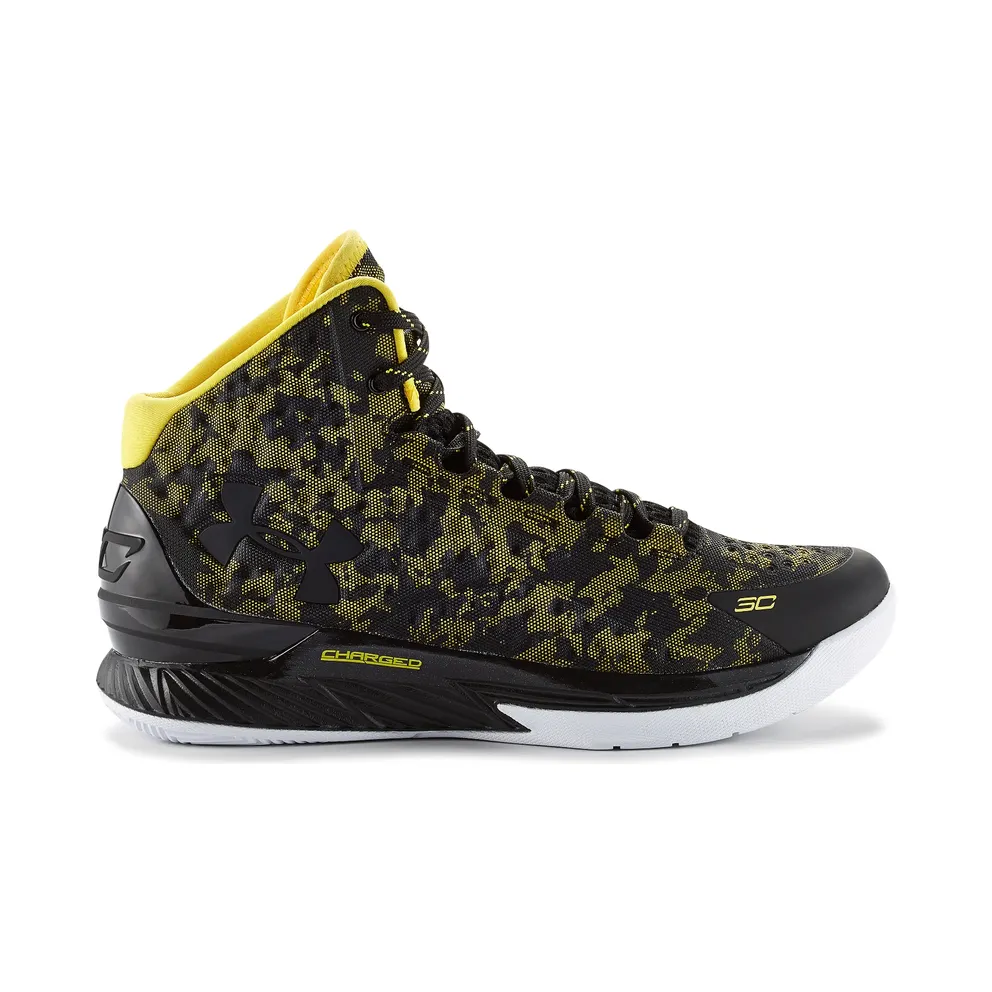 Under Armour UA Curry 1 Away Black/Taxi (1258723-001)