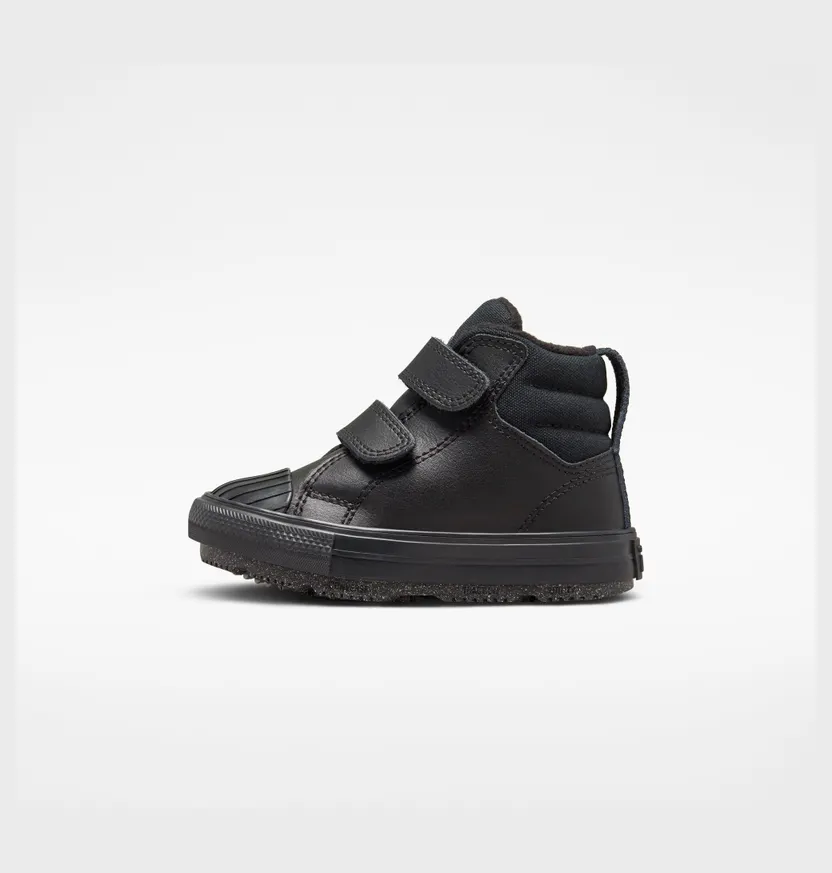 Converse Chuck Taylor All Star Berkshire Boot Easy-On Leather Zwart/zwart/iron Grey