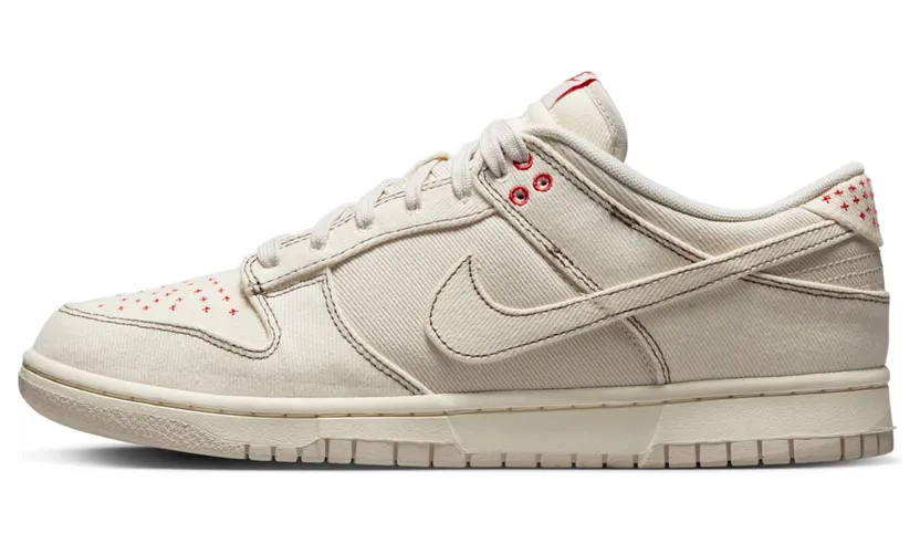 Nike Dunk Low “Shashiko – Light Orewood Brown” (DV0834-100)