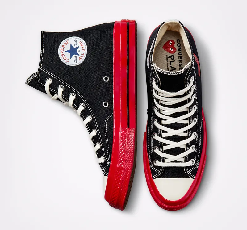 Converse Converse x Comme des Garçons PLAY Chuck 70 Black/Red/egret
