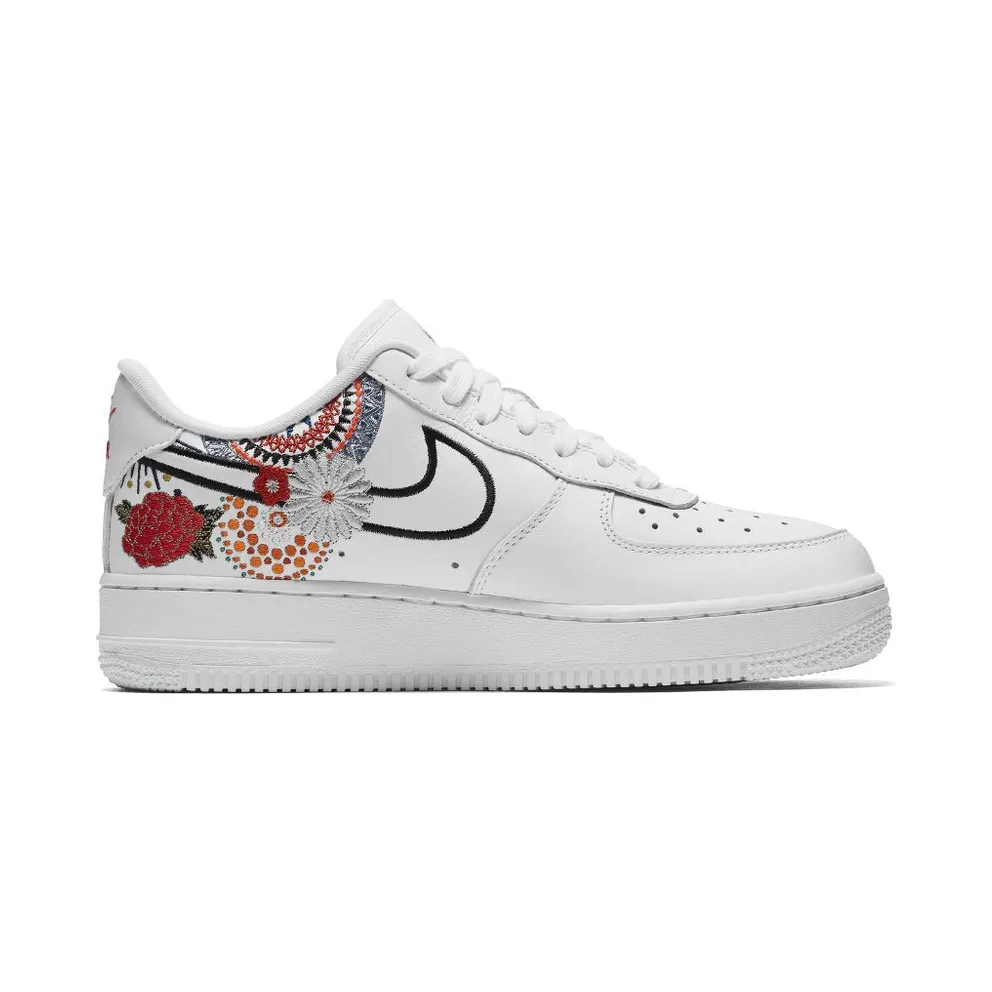 Nike Air Force 1 Low Lunar New Year 2018 (W) White/White-Habanero Red-Team Orange (AJ8298-100)