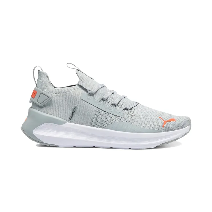 Puma Softride Symmetry Fuzion Cool Mid Grey Orange (310127-07)