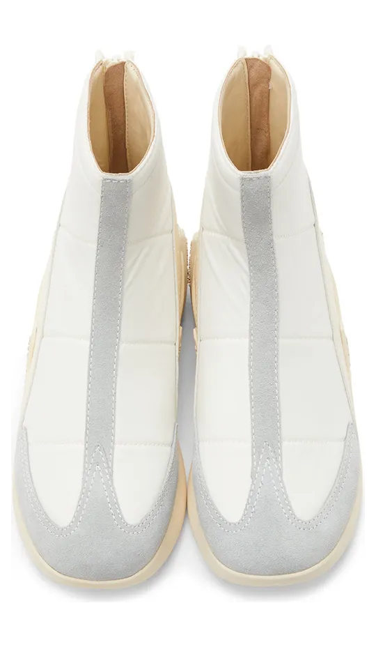 Raf Simons White Cylon-22 High Sneakers (HR740005T) (5)