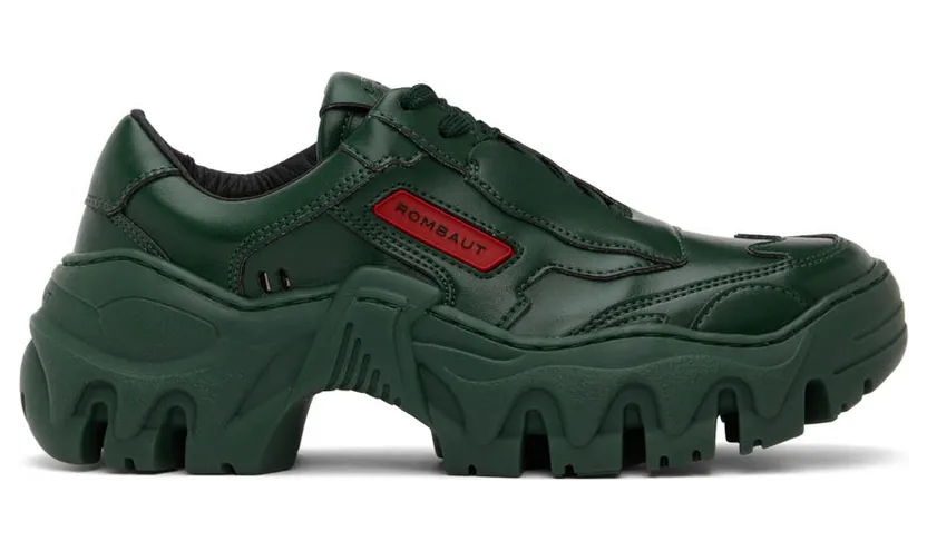 Rombaut SSENSE Exclusive Green Boccaccio II Sneakers (S22-B-070)
