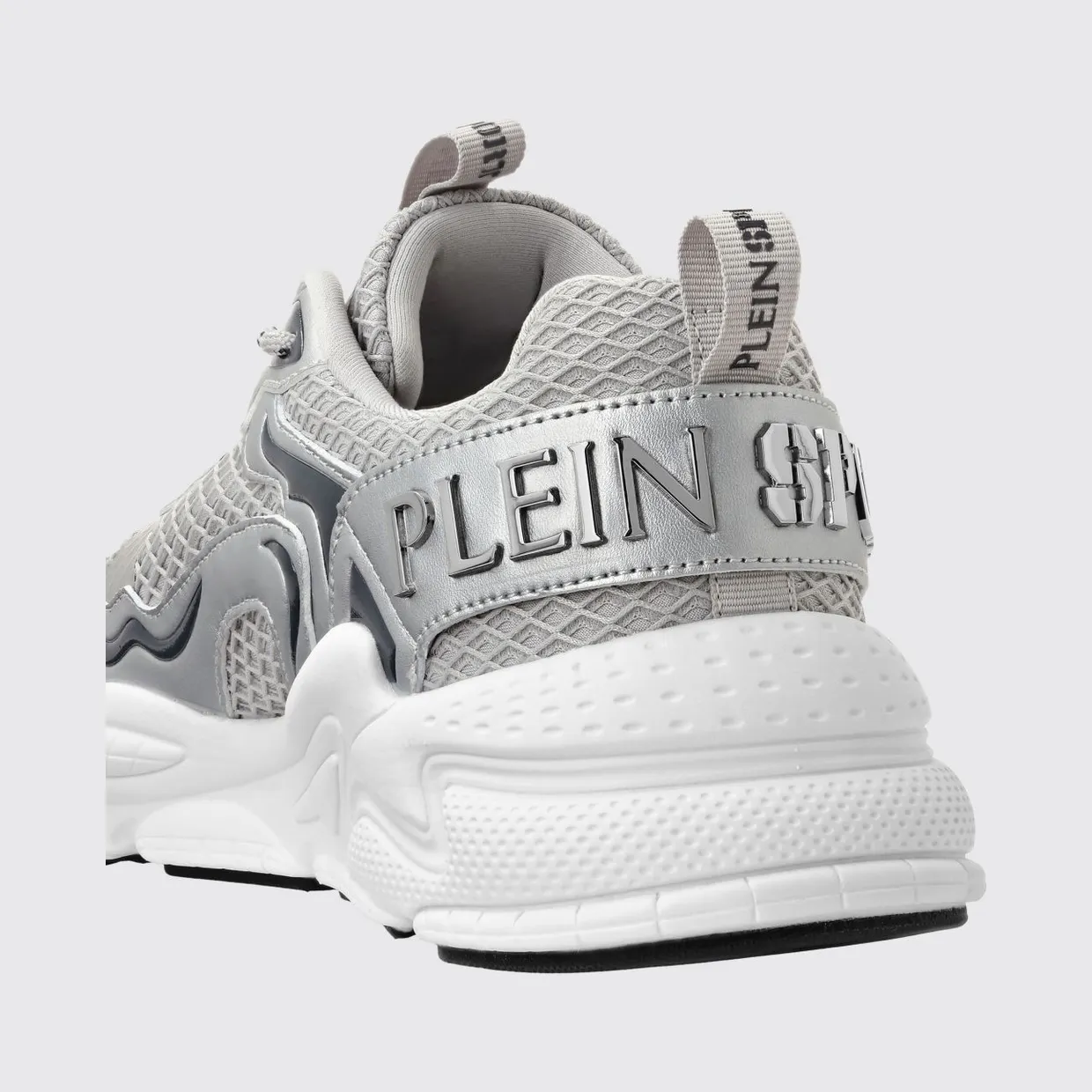 Plein Sport Gen X.05 Mesh Sneakers Silver (FAESUSC0843STE003N70) (3)
