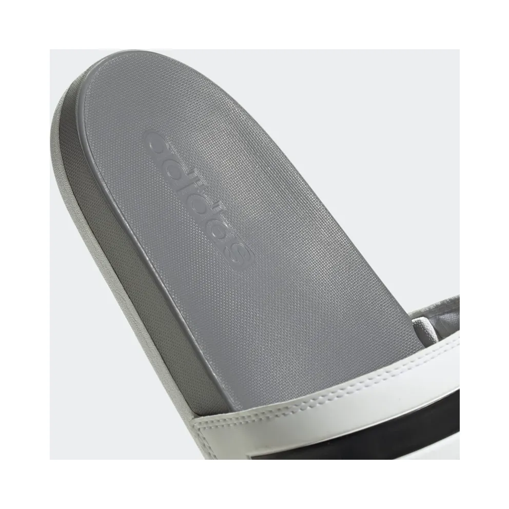Adidas Adilette Comfort Slides Cloud White / Core Black / Grey Three (GZ5895)
