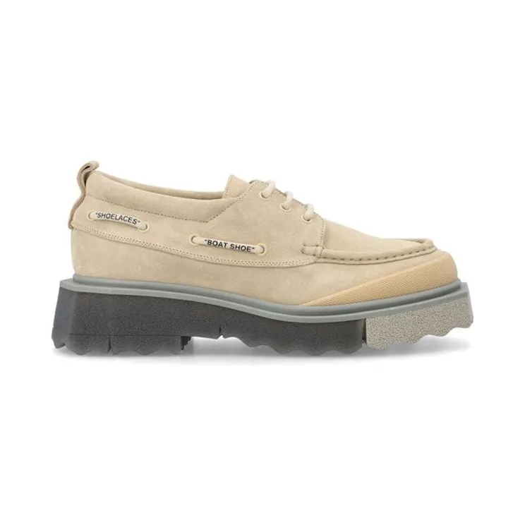 OFF-White Boat Shoe Beige (OMIG006S23.LEA002.6161)