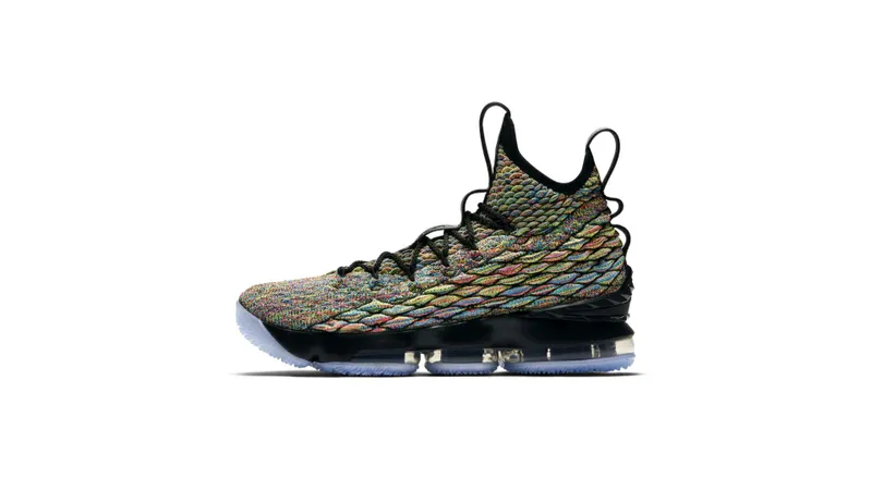 Nike LeBron 15 Multi-Color Multi-Color/Black (897648-901)