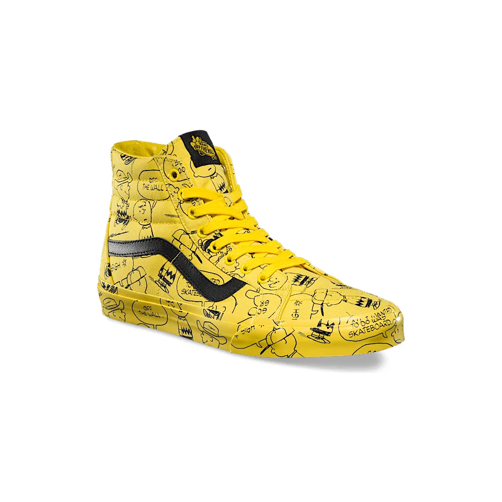 Vans Sk8-Hi Peanuts Charlie Brown Yellow/Black (VN0A2XSBQX4)