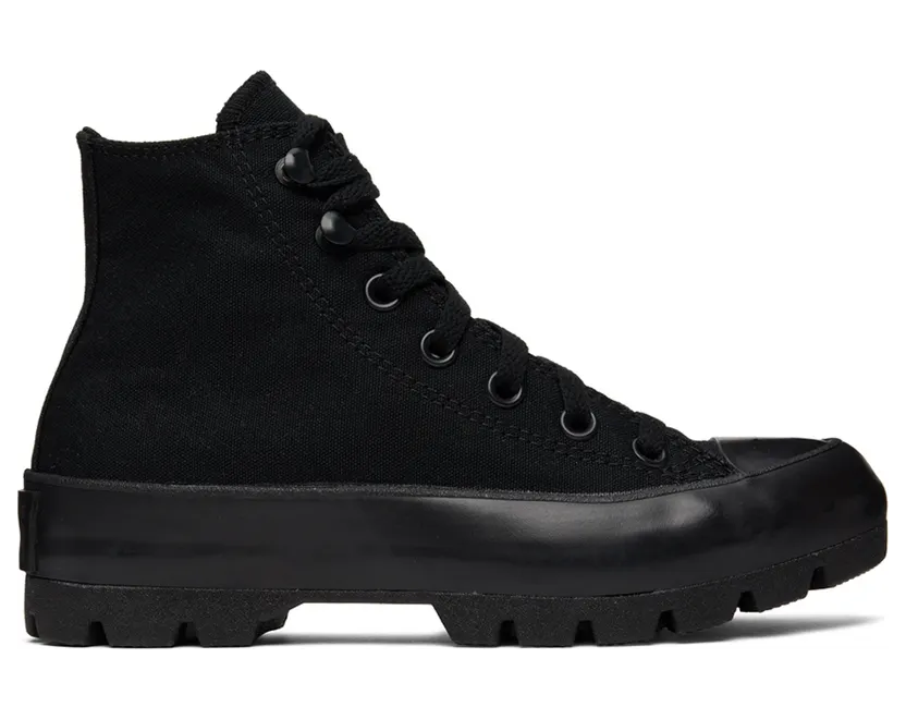 Converse Black Chuck Taylor All Star Lugged High Sneakers (569891C)