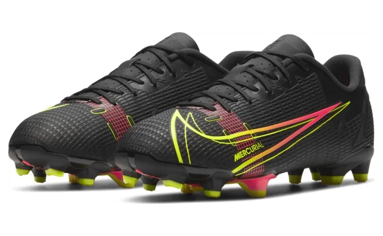 Nike Jr. Mercurial Vapor 14 Academy FG/MG Fußballschuh für verschiedene Böden für jüngere/ältere Schwarz (CV0811-090)