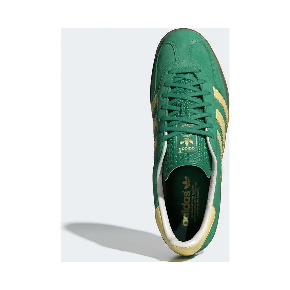 adidas Gazelle Indoor Semi Court Green / Almost Yellow / Gum (IH7500)