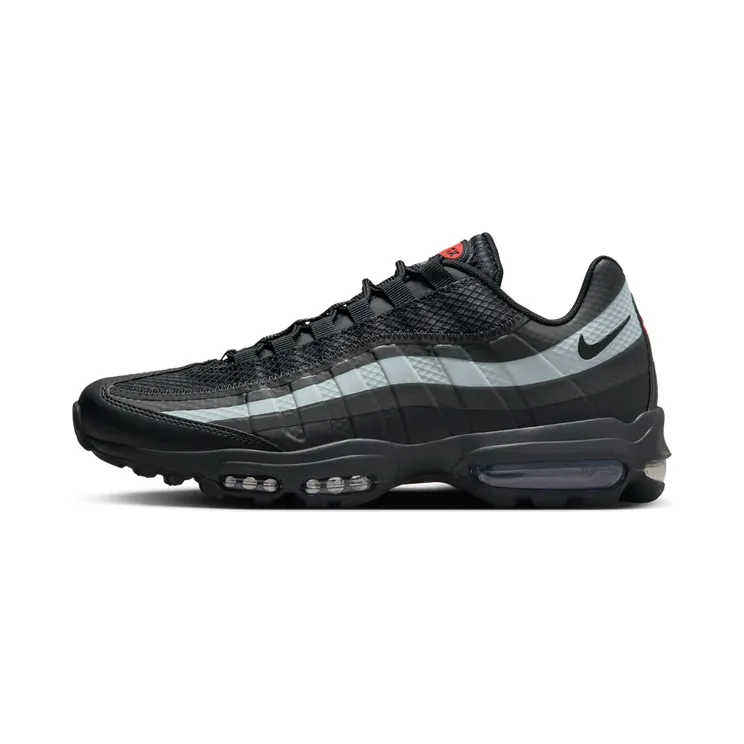 Nike Air Max 95 Ultra Black Picante “Black / Wolf Grey / University Red” (FN7802-001)