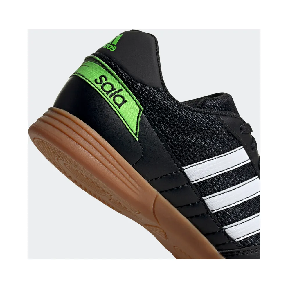 adidas Super Sala Football Boots Core Black / Cloud White / Solar Green (FV5457)