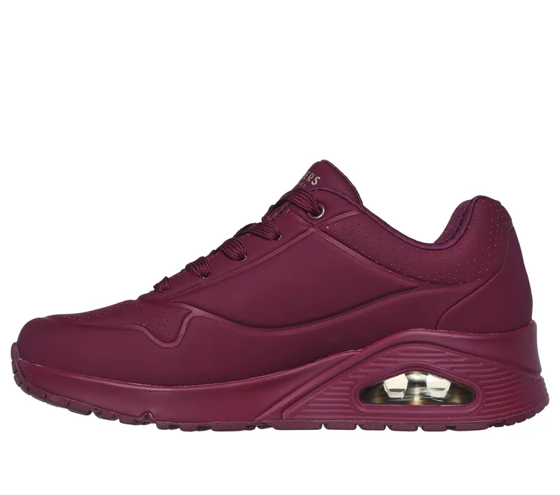 Skechers Uno – Stand on Air – Pruim (73690 PLUM)
