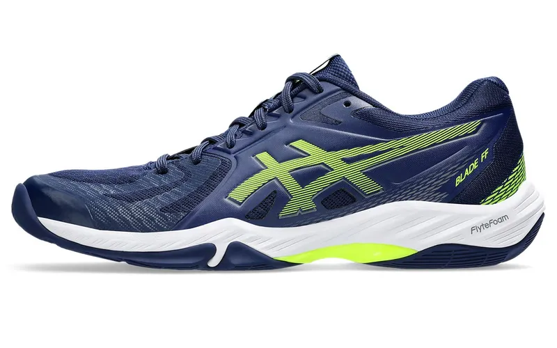 ASICS Blade FF Blue Expanse Safety Yellow (1071A093-401)