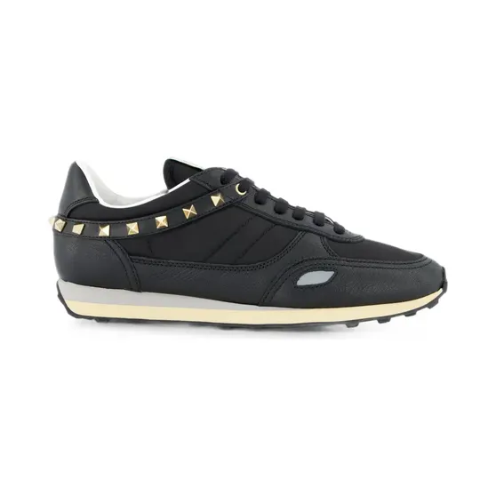 Valentino Garavani Stud Up und Nylon “Black” (YS0O23ZDL)